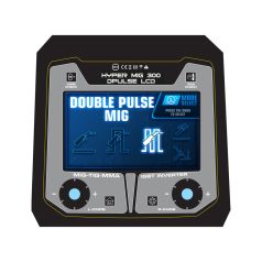   ALFAWELD HYPER MIG 300 DPULSE LCD Synergic DUPLA Pulse inverteres hegesztőgép