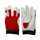 Munkavédelmi kesztyű Jasic j10-2670 piros-fehér 10-es méret 