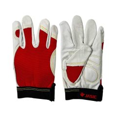   Munkavédelmi kesztyű Jasic j10-2670 piros-fehér 10-es méret 