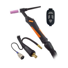 Jasic 4 gombos TIG SR-26 AWI pisztoly BŐR /4m