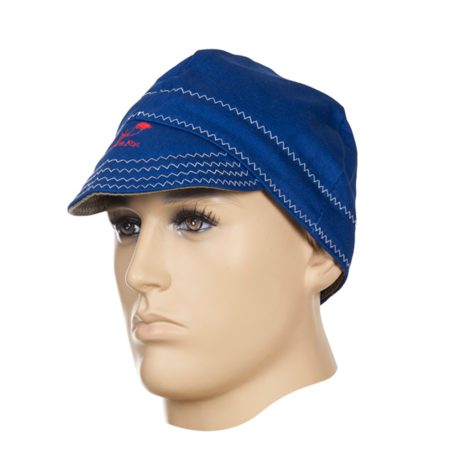 Hegesztősapka Weldas 23-5515 Ø 60cm égésálló kék pamut