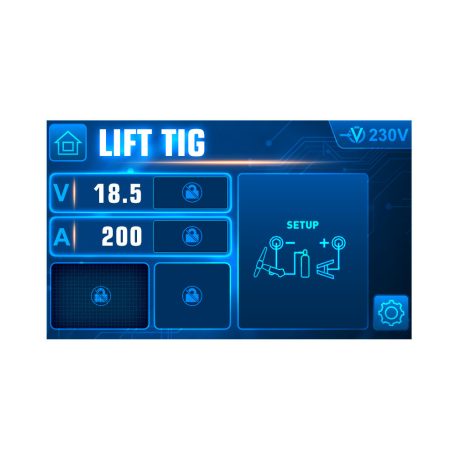 ALFAWELD HYPER MIG 250A DPULSE LCD Synergic DUPLA Pulse inverteres hegesztőgép