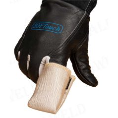 TIG ujjvédő Weldas 10-1099 szilikátszálas szövéssel