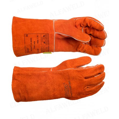 Hegesztőkesztyű Weldas 10-2101XXL pamut béléssel
