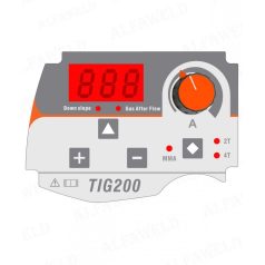 Jasic PROTIG 200 (W207) inverteres hegesztőcsomag