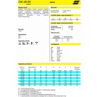 Elektróda bázikus ESAB OK 48.00 2,5/350mm 4,3kg