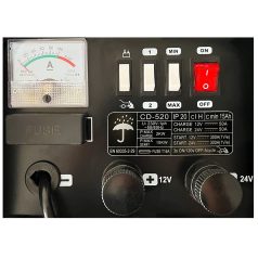 CD-520 akkumulátor töltő és indító