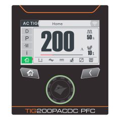   Jasic EVO20 TIG 200P AC/DC PFC (E2S23) LCD inverteres hegesztőgép