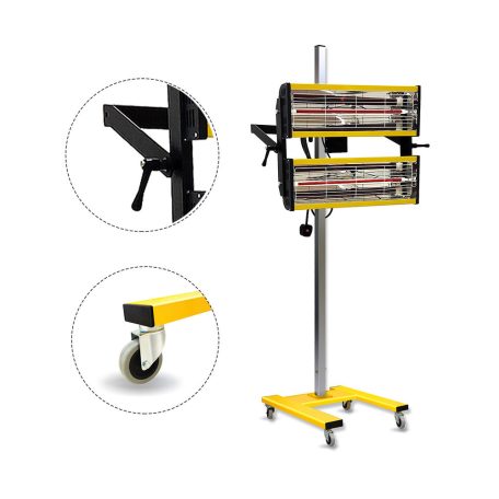 SOLARY B2EA kétsoros infravörös festékszárító lámpa