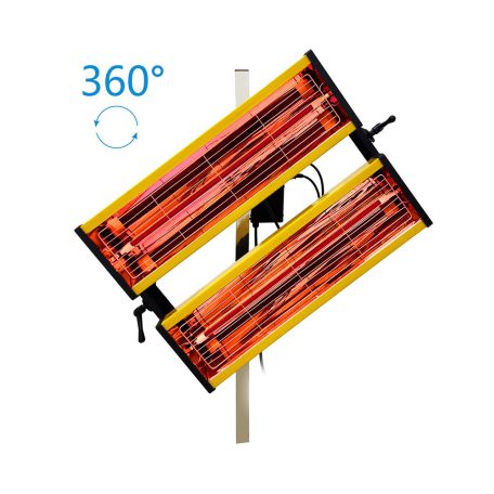 SOLARY B2EA kétsoros infravörös festékszárító lámpa
