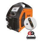 Jasic EVO20 TIG 200P AC/DC (E2S13) LCD inverteres hegesztőgép + Jasic HRC-02 vezeték nélküli kézi távirányító