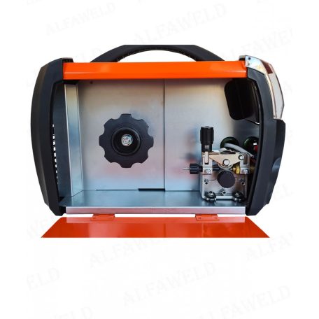 ALFAWELD Handy MIG 200 LED Synergic inverteres hegesztőcsomag 5kg CO2 palackkal