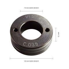 Görgő átm. 30mm "V" profil 0,8-1,0mm