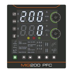   Jasic EVO20 MIG200 PFC ( N2S62) LiftTIG Synergic LCD inverteres hegesztőgép