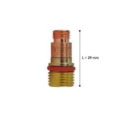 AWI gázlencse SR17-18-26 Pyrex rendszerhez 2,4mm / 4GL332NQ