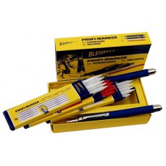   BLEISPITZ hegesztő jelölő készlet 2 töltőceruza+15 betét