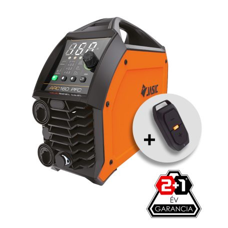Jasic EVO20 ARC 160 PFC (Z2S22) inverteres hegesztőgép + Jasic HRC-03 vezeték nélküli kézi távirányító