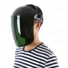 Homlokpántos arcvédő zöld FM02
