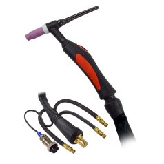 Euro TIG SR-18 AWI hegesztőpisztoly vízhűtéses BŐR /8m