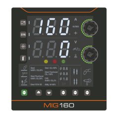   Jasic EVO20 MIG160 (N2S12) LiftTIG Synergic LCD inverteres hegesztőgép
