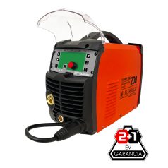   ALFAWELD Handy MIG 200 LED Synergic inverteres hegesztőcsomag 10kg CO2 palackkal