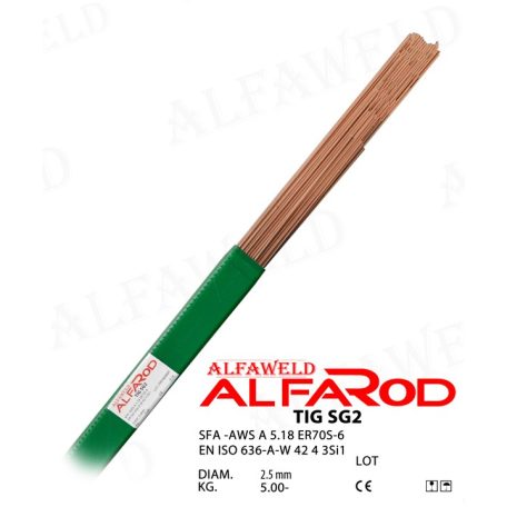 Hegesztőpálca ALFAROD TIG SG2 2,4mm