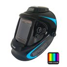 WH-JS-30-800H TRUE COLOR automata hegesztőpajzs LED világítással, ventilátorral és óriás látómezővel