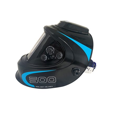 WH-JS-30-800H TRUE COLOR automata hegesztőpajzs LED világítással, ventilátorral és óriás látómezővel