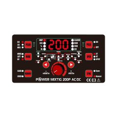   ALFAWELD POWER TIG 200P MIX AC/DC AWI inverteres hegesztőgép tartozékokkal