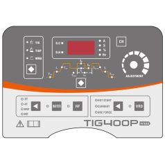   Jasic TIG 400P (W32203) - DC AWI inverteres hegesztőgép+hegesztőkocsi+vízhűtő