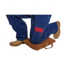 Hegesztőpárna Weldas Lava Brown 44-7925 barna, hasított tehénbőr 39x33x3cm