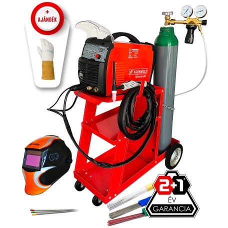 ALFAWELD EASY TIG 200P AC/DC Digitális inverteres hegesztőcsomag
