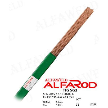 Hegesztőpálca ALFAROD TIG SG2 1,6mm